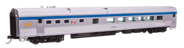 Walthers 910-30171 85' Budd Diner RTR - VIA Rail - Dining Car HO Scale