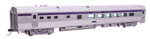 Walthers 910-30173 85' Budd Diner RTR - Atlantic Coast Line - Dining Car HO Scale