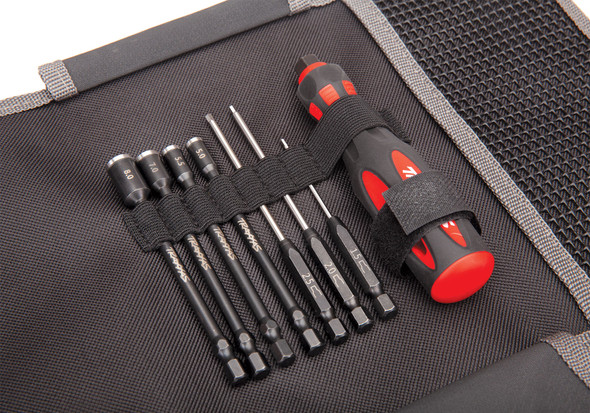 Traxxas 8712 Premium (7Pcs) Metric Hex & Nut Driver Tool Kit w/ Carrying Case