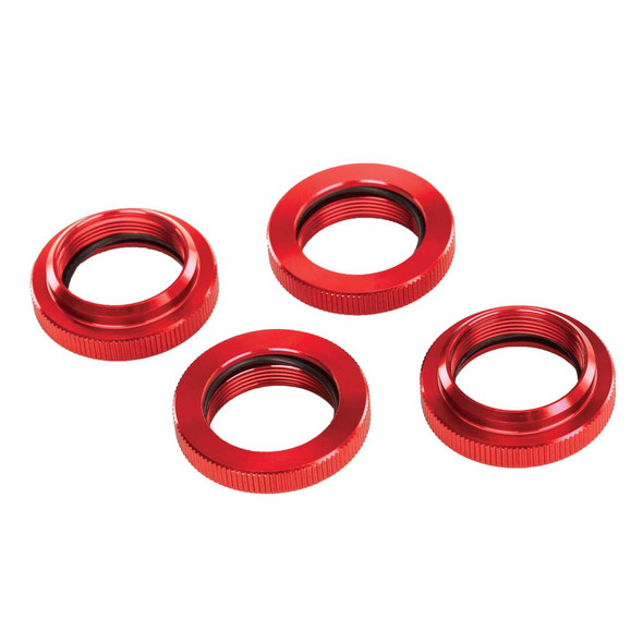 Traxxas 7767R Spring Retainer Red-Anodzied Aluminum GTX Shock