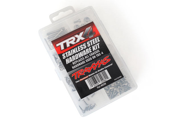 Traxxas 8298 Stainless Steel Hardware Kit : TRX-4 / Ford Bronco / Tactical