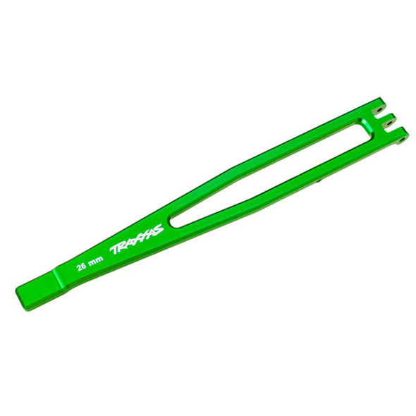 Traxxas 8327-GRN Aluminum Battery Hold-Down Green for 4-Tec 2.0 / TRX-4 / TRX-6