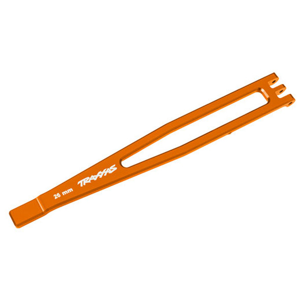 Traxxas 8327-ORNG Aluminum Battery Hold-Down Orange for 4-Tec 2.0 / TRX-4 / TRX-6