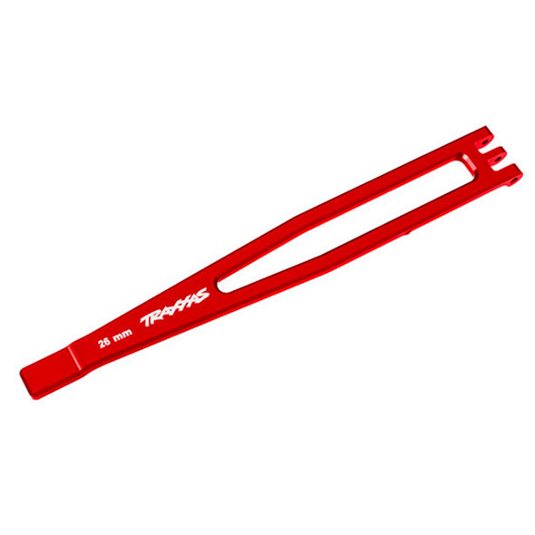 Traxxas 8327-RED Aluminum Battery Hold-Down for 4-Tec 2.0 / TRX-4 / TRX-6
