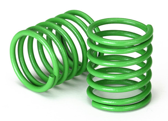 Traxxas 8362G Spring Shock Green 3.7 rate (2) : 4-Tec 2.0 VXL / Ford GT / Mustang GT