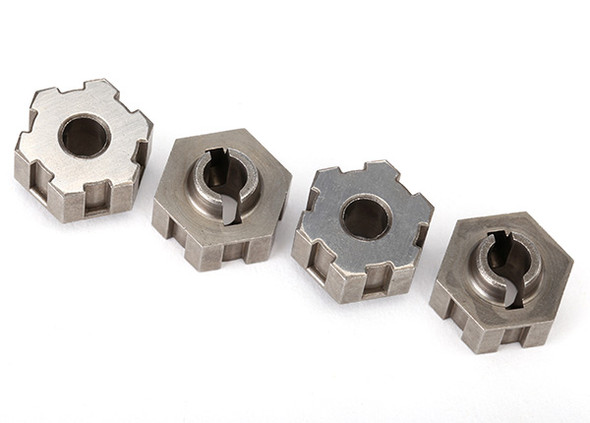 Traxxas 8568 Steel Hex Wheel Hubs (4) : Unlimited Desert Racer UDR