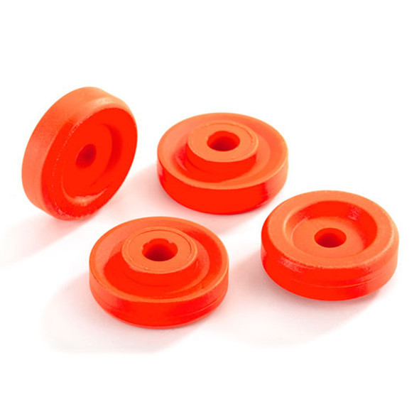 Traxxas 8957T Wheel Washers Orange (4) : Maxx