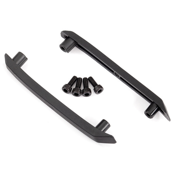 Traxxas 9017 Skid Plate / Left & Right Roof Body Black / 3X8mm CS (4) : Hoss 4x4 VXL