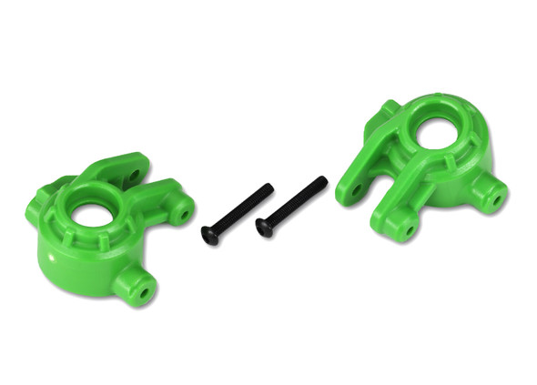 Traxxas 9037G Extreme Heavy Duty Steering Blocks Green : 4x4 Hoss/Rustler/Slash