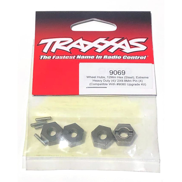 Traxxas 9069 Heavy Duty 12mm Steel Wheel Hex : 4x4 Hoss/Rustler/Slash