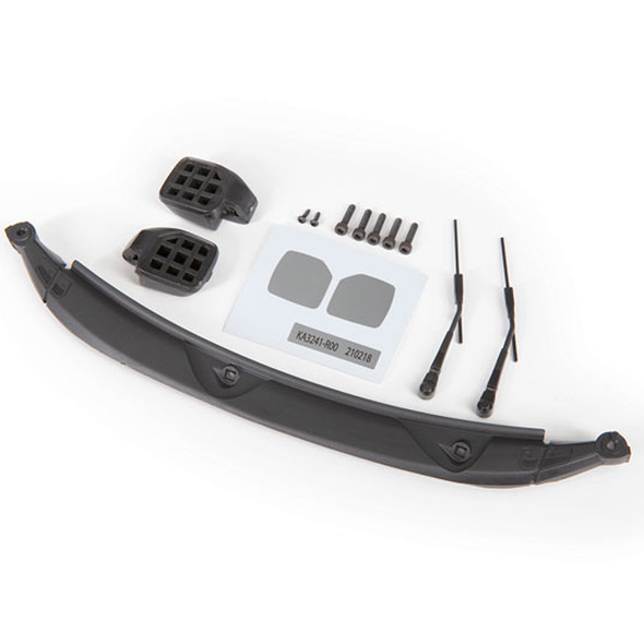 Traxxas 9217 Left & Right Mirrors / Side / Black : TRX-4 2021 Ford Bronco