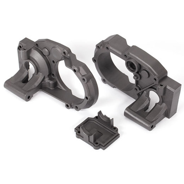 Traxxas 9493 Left & Right Gearbox Halves / Differential Cover : Drag Slash