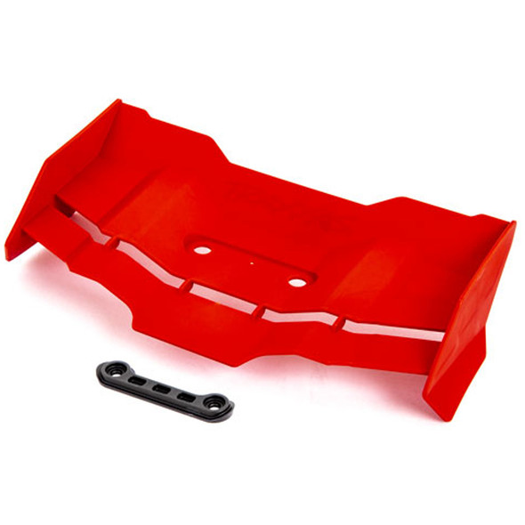 Traxxas 9517R Wing / Wing Washer Red : Sledge