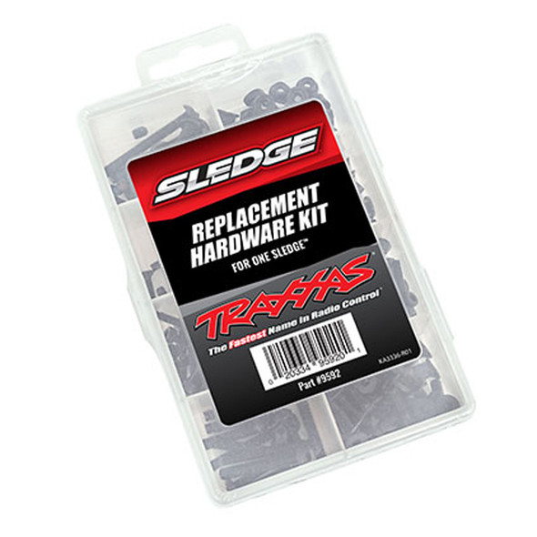 Traxxas 9592 Hardware Kit Black Oxide Coating for Sledge