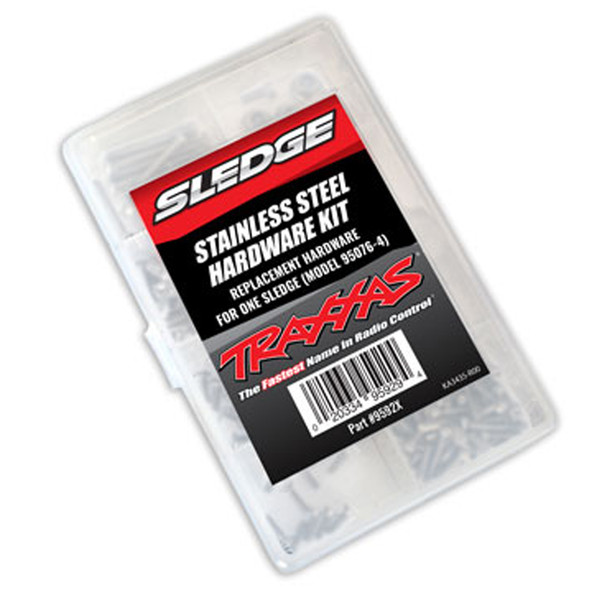 Traxxas 9592X Stainless Steel Hardware Kit for Sledge