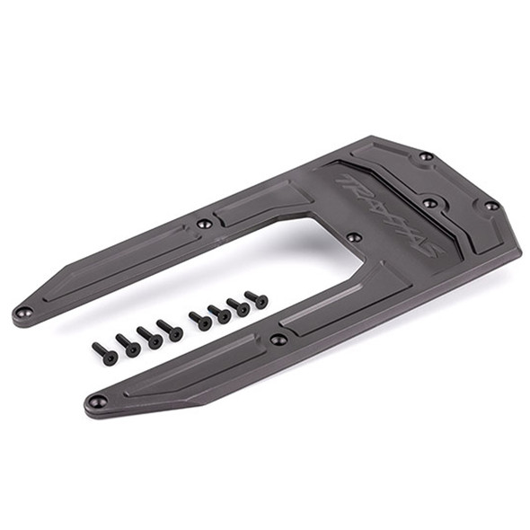 Traxxas 9623A Chassis Heavy-Duty Skid Plate Graphite Gray for 1/8 Sledge