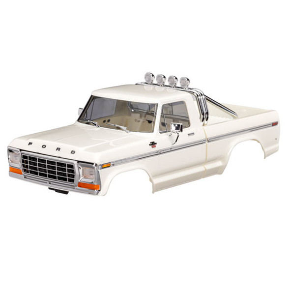 Traxxas 9812-WHT Complete White Body for TRX-4M 1/18 1979 Ford F-150