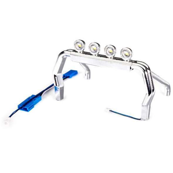 Traxxas 9862X Chrome Roll Bar w/ LED Lights for TRX-4M Series Bodies