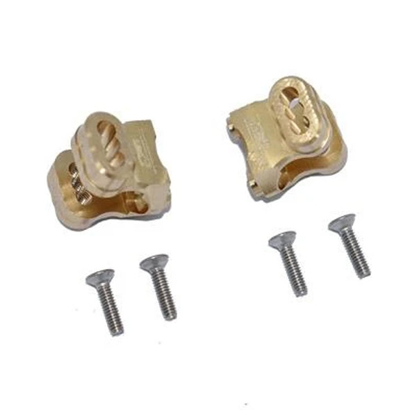 GPM Brass Rear Axle Mount Set For Suspension Links : TRX-4 Crawlers