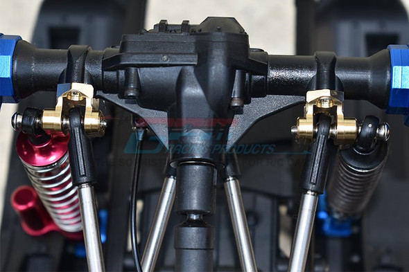 GPM Brass Rear Axle Mount Set For Suspension Links : TRX-4 Crawlers
