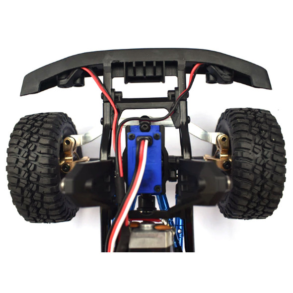 GPM Racing Aluminum 7075-T6 Steering Link Rod Blue for 1:18 TRX4M