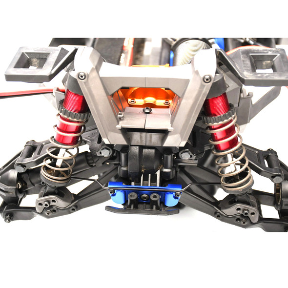 GPM Alum 7075 Alloy F& R Sway Bar Mount w/ Linkage & Wire Black for Maxx Slash