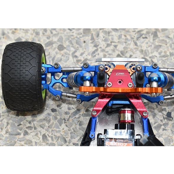 GPM Aluminum + Stainless Steel Front Upper Arm Tie Rod Black : Losi Mini-T 2.0