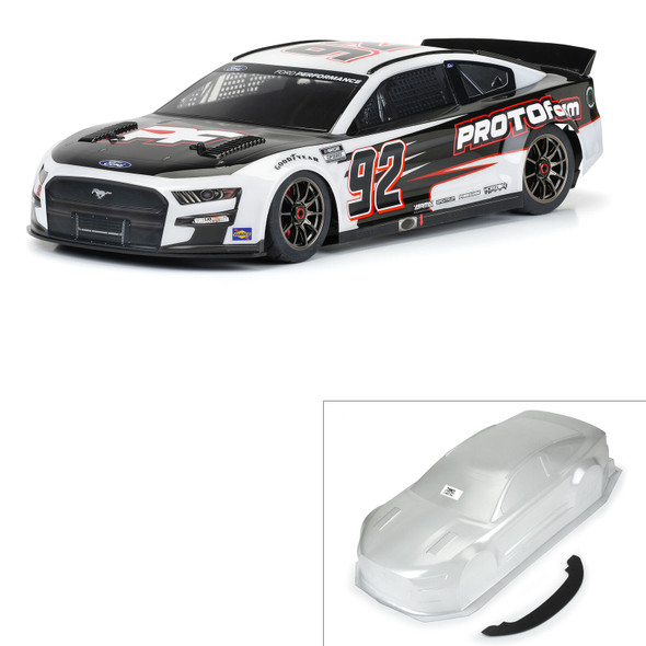 Protoform PRM158700 1/7 2022 NASCAR Cup Series Ford Mustang Clear Body for Infraction 6S