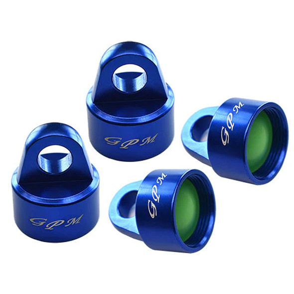 GPM Alum 6061-T6 Damper Top Cap GPM &Original Shock Absorbers Blue : Sledge
