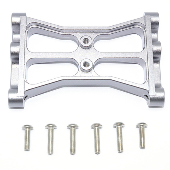 GPM Racing Aluminum Chassis Crossmember (7Pcs) Set Grey : TRX-4 / TRX-6