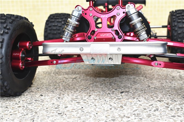 GPM Racing Aluminum Front Bumper Black : 6S BLX Outcast & Notorious