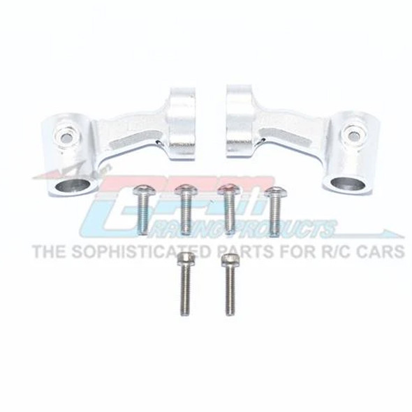 GPM Aluminum Rear Body Post Mount Silver : Arrma TALION / LIMITLESS / KRATON