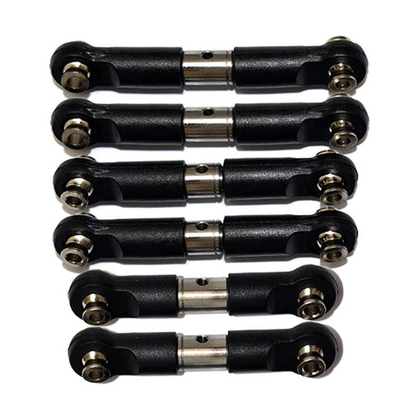 GPM Racing Stainless Steel Adjustable Tie Rods : Arrma 1/8 VENDETTA 4X4 3S