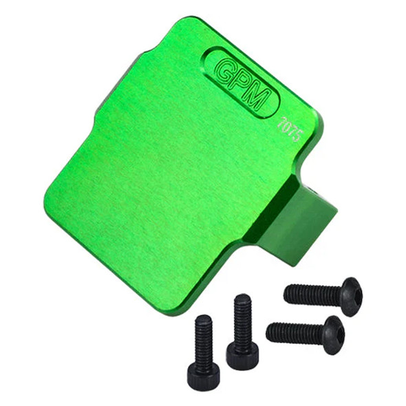 GPM Alum Servo Mount / Radio Deck ESC/Receiver Green for Arrma 1/18 Granite Grom