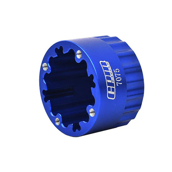 GPM Alum 7075 Alloy Front/Center/Rear Diff Housing Blue for 1/6 Super Baja Rey 2.0