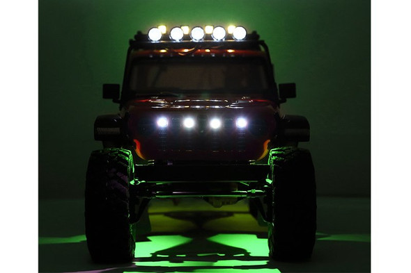 GPM R/C Scale Accessories Chassis Lights Green : SCX10 III Jeep JL Wrangler