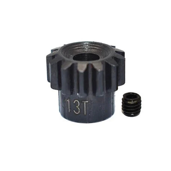 GPM Racing High Carbon Steel Motor Gear 13T for Axial 1/6 SCX6 Jeep JLU