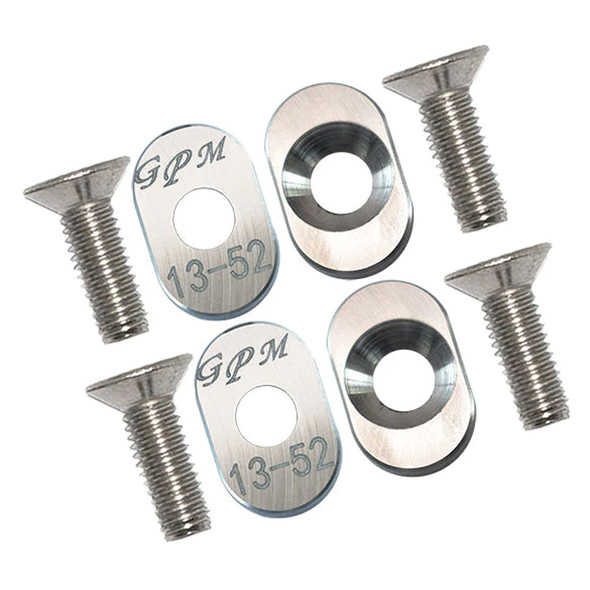 GPM Racing Aluminum 7075-T6 Fixing Motor Base Reinforcement Silver : Sledge