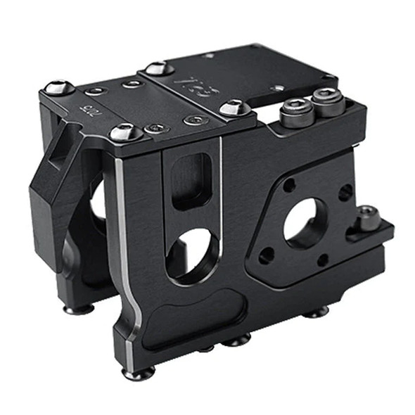 GPM Aluminum 7075-T6 Quick Release Motor Base Black for 1/8 Traxxas Sledge