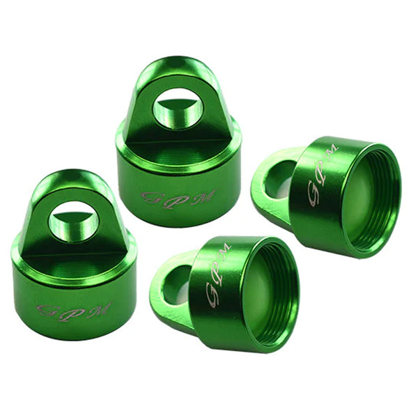 GPM Alum 6061-T6 Damper Top Cap GPM &Original Shock Absorbers Green : Sledge
