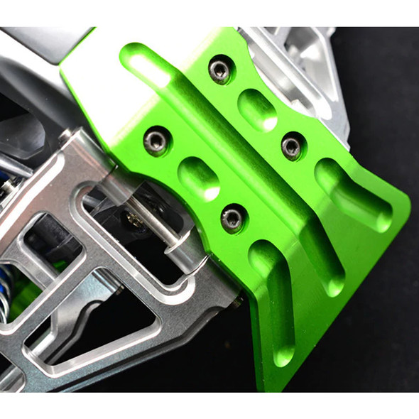 GPM Racing Aluminum Front Bumper Blue : 1/10 Tamiya DT-03