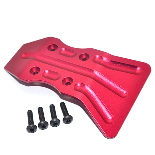 GPM Racing Aluminum Front Bumper Red : 1/10 Tamiya DT-03