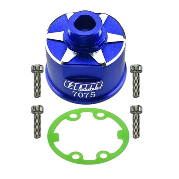 GPM Aluminium 7075-T6 Front Or Rear Diff Case Blue for Traxxas 1:10 E-Revo