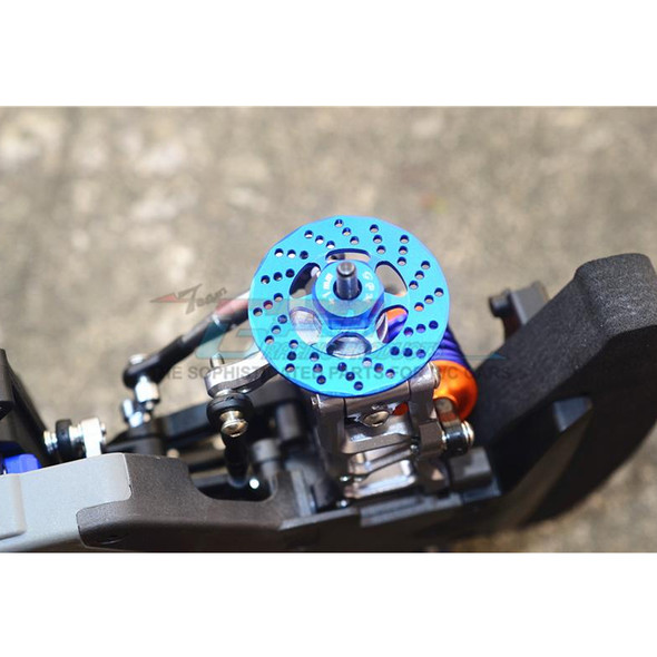 GPM Aluminum +1mm Hex w/Brake Disk Black for 1/10 Traxxas Ford GT 4-Tec 2.0/3.0