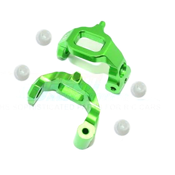 GPM Racing Aluminum Front C Hubs Green for Traxxas Ford GT 4-Tec 2.0 / 3.0
