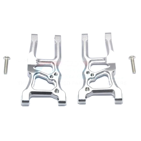 GPM Racing Aluminum Front Suspension Arms Grey for Traxxas Ford GT 4-Tec 2.0