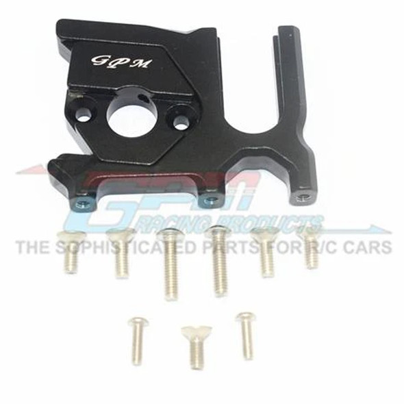GPM Alum Center Diff Rear + Motor Mount Black : Kraton / Outcast / Notorious / Typhon