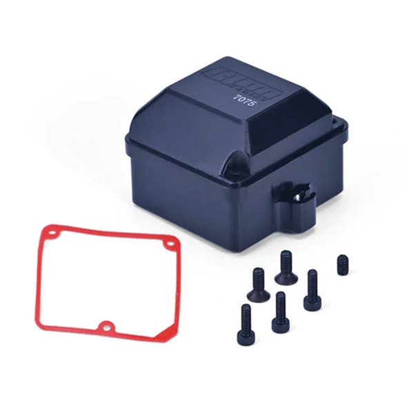 GPM Aluminum 7075-T6 Radio Box Set Black for Arrma 1/8 6S Kraton/Outcast/Talion