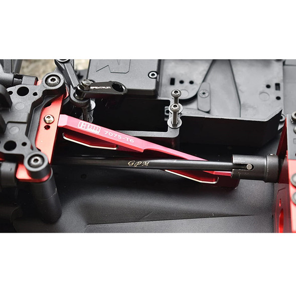 GPM Racing Carbon Steel Center Dog Bone Black for Arrma 1/7 Limitless