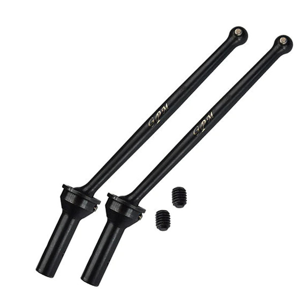 GPM Medium Carbon Steel Rear CVD Driveshaft  Black for Arrma 1/7 Limitless